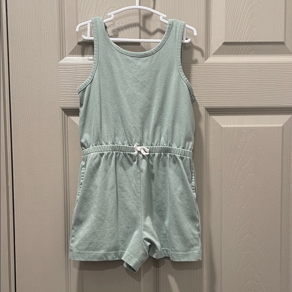 5T Sage Green Romper